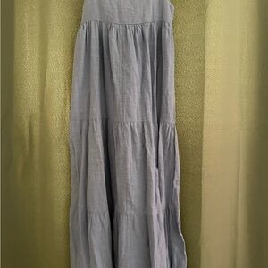 Zara Gray Maxi Dress